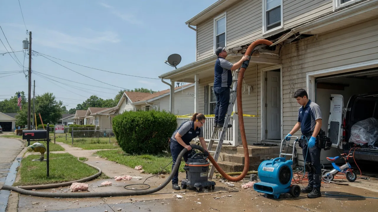 Water Damage Restoration in Shoals, IN near me